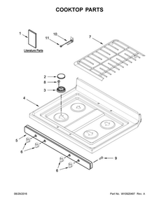 Part Location Diagram of W11026861 Whirlpool PANL-MNFLD