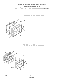 OVEN DOOR Diagram and Parts List for 2426W0A  Roper Range