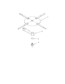 Lower Washarm & Strainer Diagram and Parts List for KUDL02FRSS1  KitchenAid Dishwasher