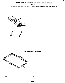 Wire Harnesses And Components Diagram and Parts List for F8557*0  Roper Range
