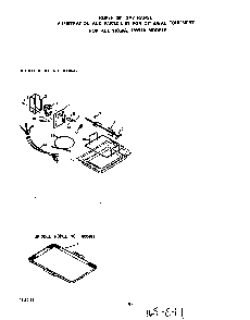 Lit/optional Diagram and Parts List for 1335*0A  Roper Range