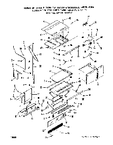 Section 1 Diagram and Parts List for 1893*0A  Roper Range