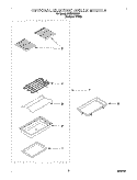 OPTIONAL ELECTRIC GRILLE MODULE Diagram and Parts List for RC8900XAQ1  Whirlpool Cooktop
