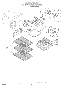 Part Location Diagram of WP9781543 Whirlpool Convection Fan Motor