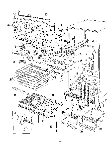 03 - Fresh Food Compartment Diagram and Parts List for RNB23EA-3A  Whirlpool Refrigerator