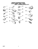 WIRING HARNESS Diagram and Parts List for LLR8233BN0  Whirlpool Washer