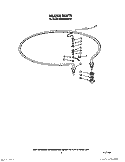 HEATER Diagram and Parts List for KUDI220WWH0  KitchenAid Dishwasher