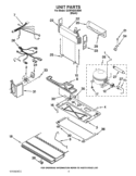 UNIT PARTS Diagram and Parts List for GX5FHDXVB06  Whirlpool Refrigerator
