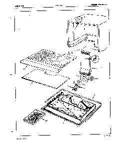 03 - Fresh Food Compartment Diagram and Parts List for CNT15L4  Whirlpool Refrigerator