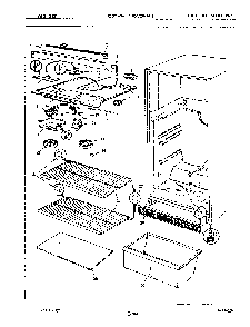 03 - Fresh Food Compartment Diagram and Parts List for RB15EA2AF  Whirlpool Refrigerator