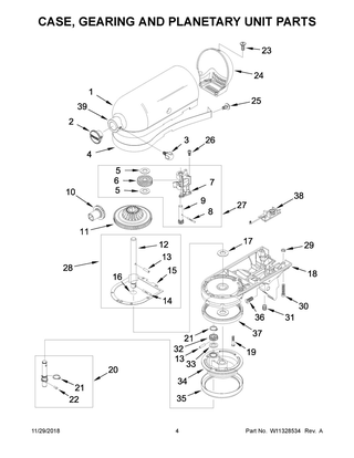 Part Location Diagram of W11582479 Whirlpool GASKET