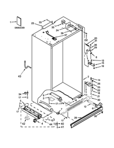 Part Location Diagram of W10681391 Whirlpool Use & care b