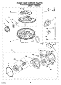 Part Location Diagram of 8578828 Whirlpool THERMISTOR