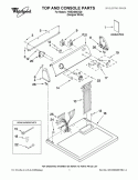 Part Location Diagram of W10344848 Whirlpool HARNESS, WIRING