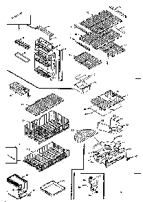 Part Location Diagram of 604082 Maytag Shelf