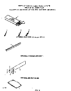 Wire Harness Diagram and Parts List for 2426*2A  Roper Range