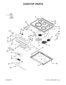 Part Location Diagram of W11188445 Whirlpool HARNS-WIRE
