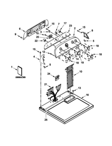 Part Location Diagram of W10655101 Whirlpool HARNS-WIRE