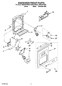 Part Location Diagram of W10133710 Whirlpool CNTRL-ELEC