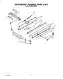 REFRIGERATOR CONTROL PANEL Diagram and Parts List for KSSS42DAX03  KitchenAid Refrigerator