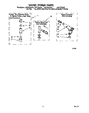 WATER SYSTEM Diagram and Parts List for LSV7233BQ0  Whirlpool Washer