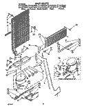 UNIT Diagram and Parts List for ET14JKXSW04  Whirlpool Refrigerator