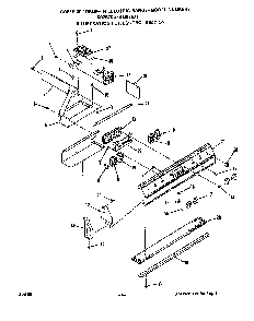 Control Diagram and Parts List for D9757W0  Roper Range