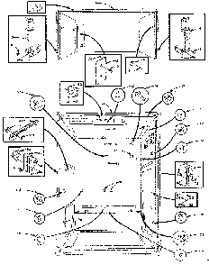 Part Location Diagram of 500904 Whirlpool Bracket