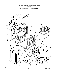 Body Diagram and Parts List for F4397*0  Roper Range