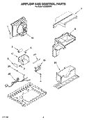 Part Location Diagram of 1187375 Whirlpool THERMISTOR