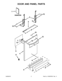 Part Location Diagram of W10580768 Whirlpool TECH SHEET, SPANISH