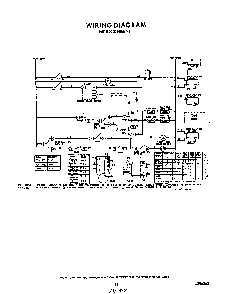 Wiring Diagram Diagram and Parts List for F8557*1  Roper Range