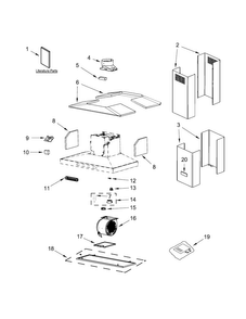 Part Location Diagram of W10854245 Whirlpool CLIP