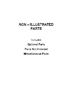 Optional parts (not included) Diagram and Parts List for WDF330PAHS4  Whirlpool Dishwasher