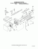 ICEMAKER PARTS Diagram and Parts List for KBFS20EVBL1  KitchenAid Refrigerator