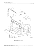 FRAME AND MISCELLANEOUS Diagram and Parts List for KDC21D  KitchenAid Dishwasher