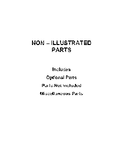 Optional parts (not included) Diagram and Parts List for WFW5620HW2  Whirlpool Washer