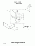 PUMP PARTS Diagram and Parts List for KUIC15PRXS1  KitchenAid Ice Maker