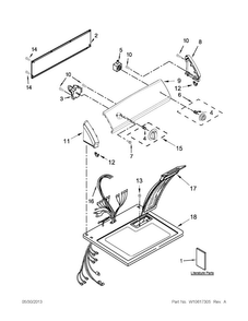 Part Location Diagram of W10513677 Maytag Installation instructions