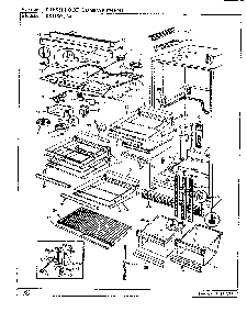 03 - Fresh Food Compartment Diagram and Parts List for RB17KA-3A  Whirlpool Refrigerator