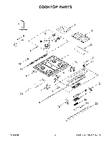 Part Location Diagram of W11565455 Whirlpool Tech Sheet