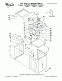 Part Location Diagram of 8576587 Whirlpool BEZEL