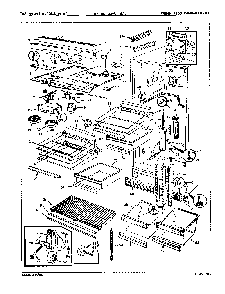 03 - Fresh Food Compartment Diagram and Parts List for RB23HA-3AW  Whirlpool Refrigerator