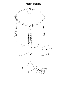 Pump parts Diagram and Parts List for 11028133412  Kenmore Washer