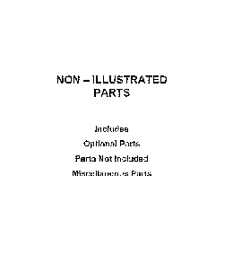 Optional parts (not included) Diagram and Parts List for 8TWGD8620HW0  Whirlpool Dryer
