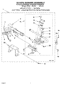 8318276 BURNER ASSEMBLY Diagram and Parts List for GGW9868KL2  Whirlpool Dryer