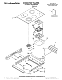 Part Location Diagram of WPW10245533 Whirlpool Surface Element