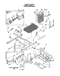 UNIT Diagram and Parts List for KSRB27QABL05  KitchenAid Refrigerator