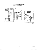 WATER SYSTEM Diagram and Parts List for LA5580XTG1  Whirlpool Washer