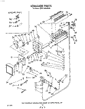 ICE MAKER , MISCELLANEOUS Diagram and Parts List for KFRF19MSWHY0  KitchenAid Refrigerator